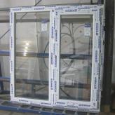 Пластиковое окно 118х124 см (1 створка)