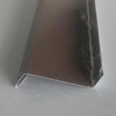 Металлический отлив 7 см (коричневый цвет)